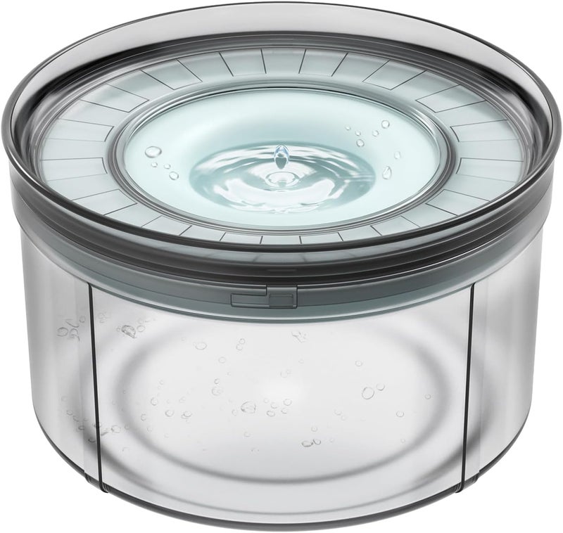 Techphardo 1Gallon No Spill Dog Water Bowl-3.8L Large Capacity, BPA-Free, Anti-Splash & Anti-Digging Design with Non-Slip Base for Messy Drinkers - Image 1